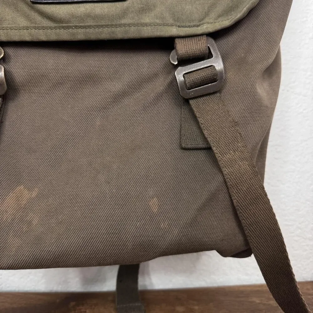 Vintage Filson Ranger Rucksack Backpack Otter Green Canvas CC Filson Workwear